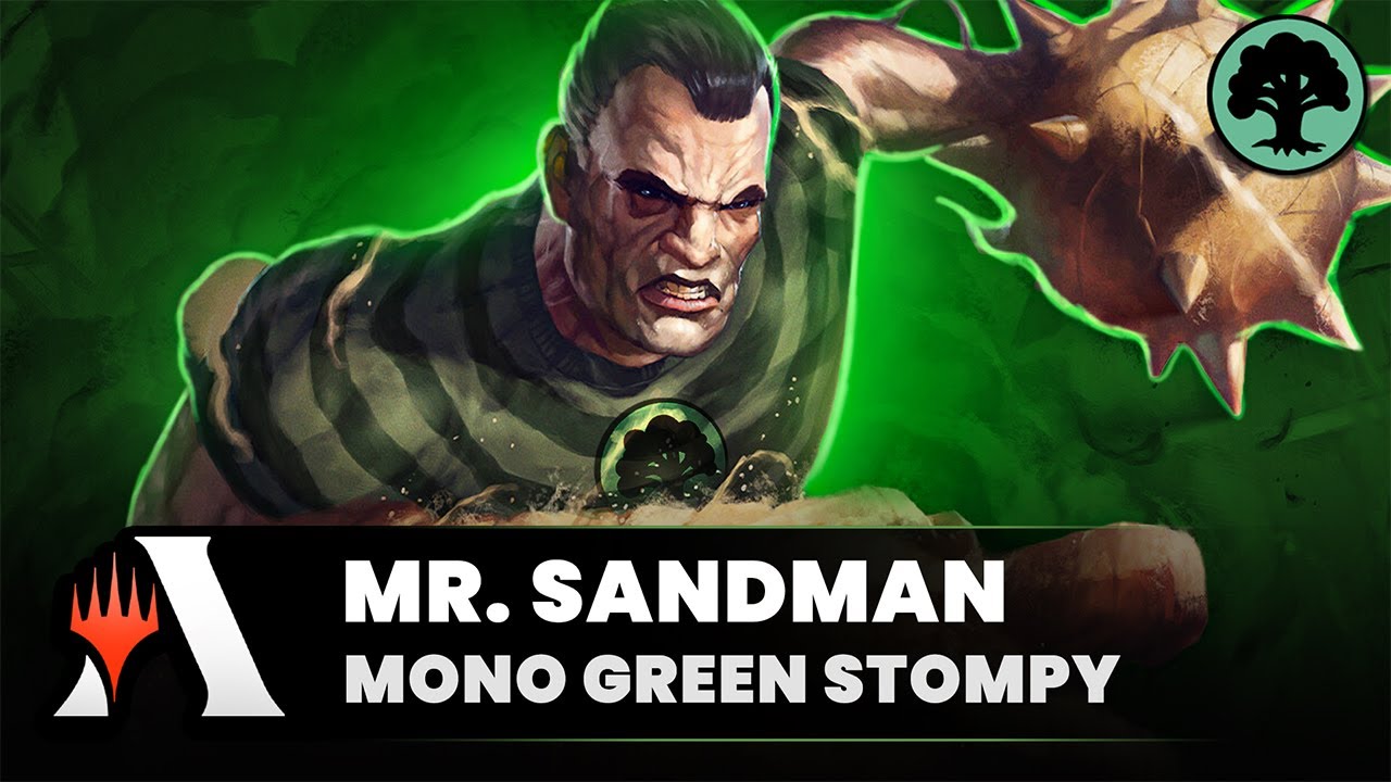 👊🏻 MONO GREEN SANDMAN no STANDARD! (Magic Arena)