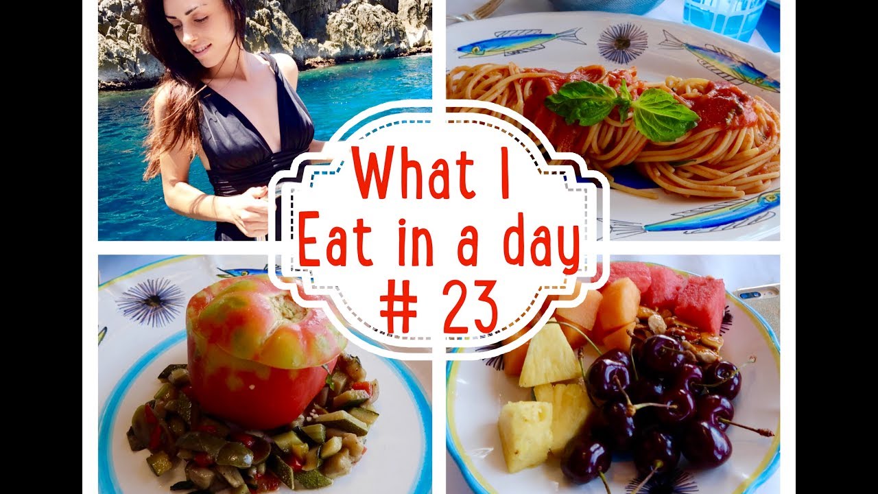 WHAT I EAT IN A DAY #23 VEGAN | CAPRI - NAPOLI