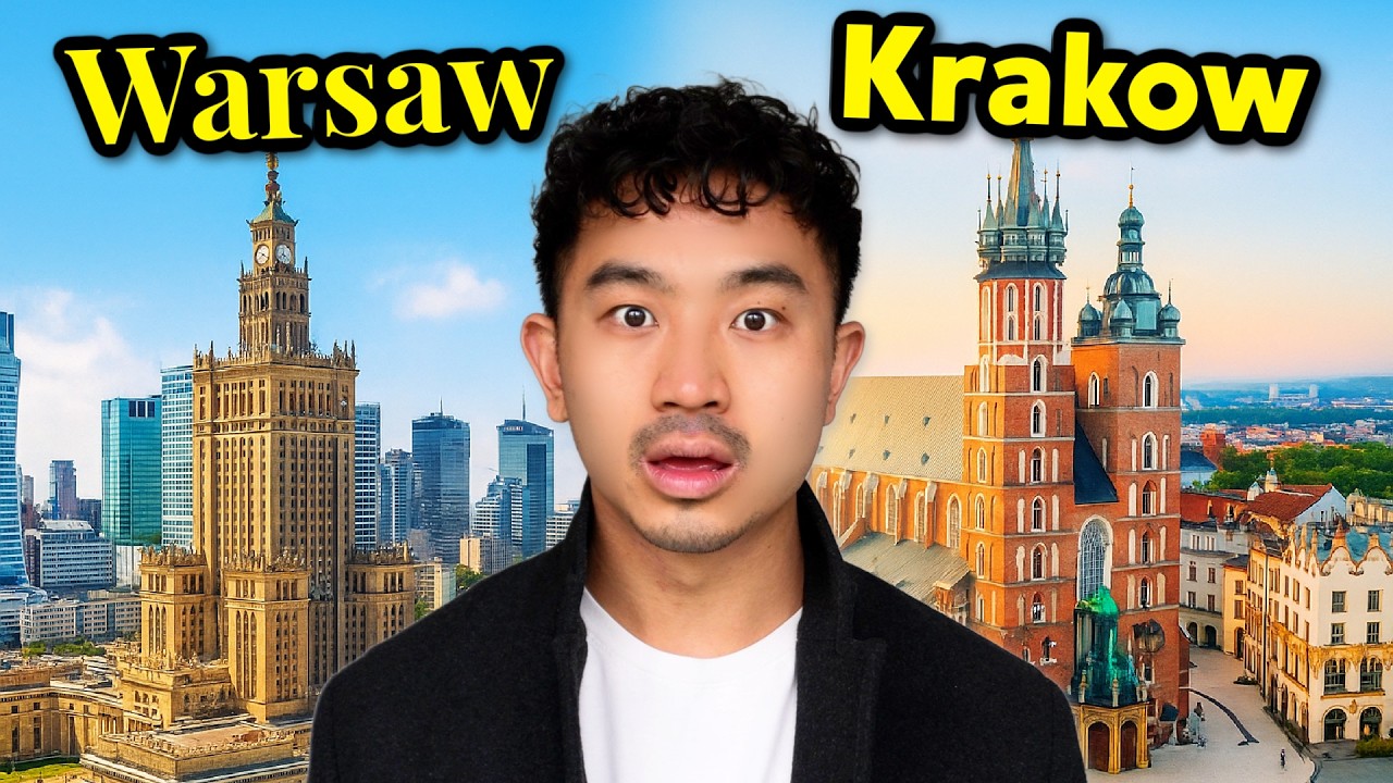 Life in Warsaw vs Krakow (HONEST REVIEW) 🇵🇱