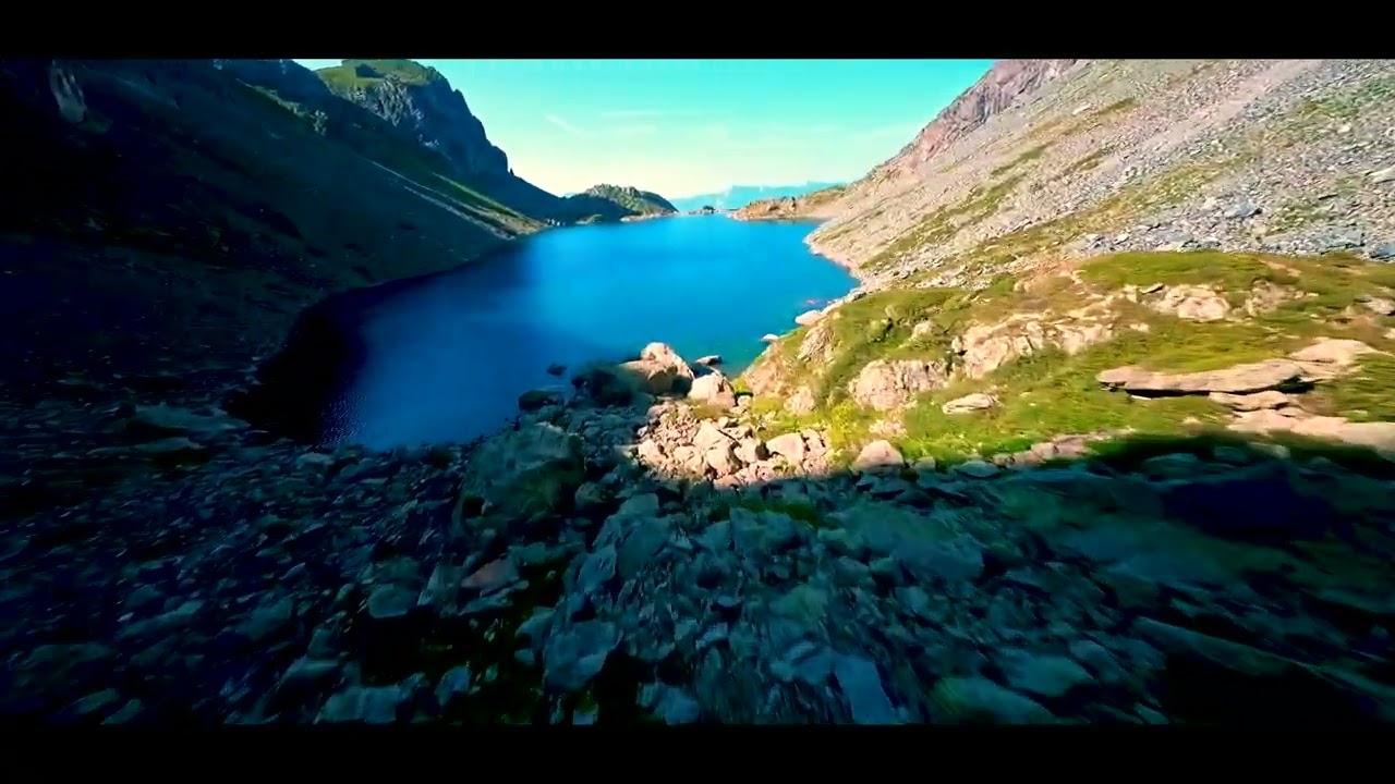 Une ligne au Lac  du Crozet