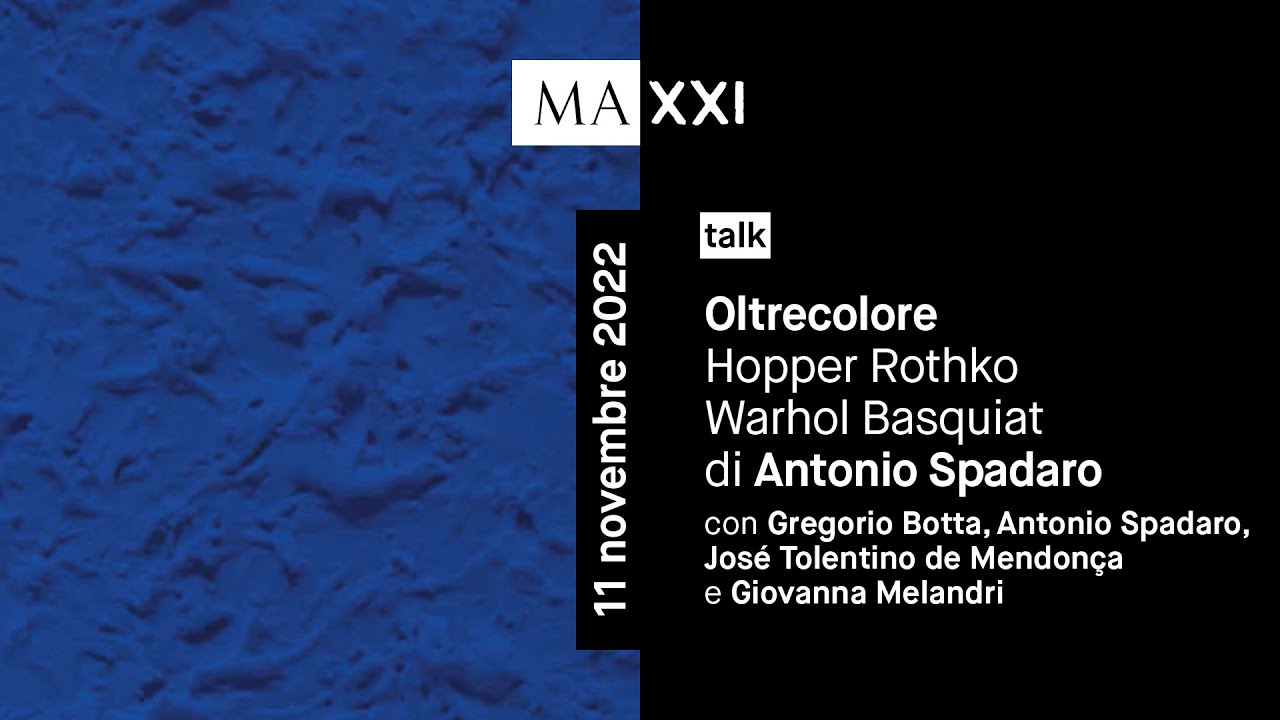 talk: Oltrecolore. Hopper Rothko Warhol Basquiat di Antonio Spadaro