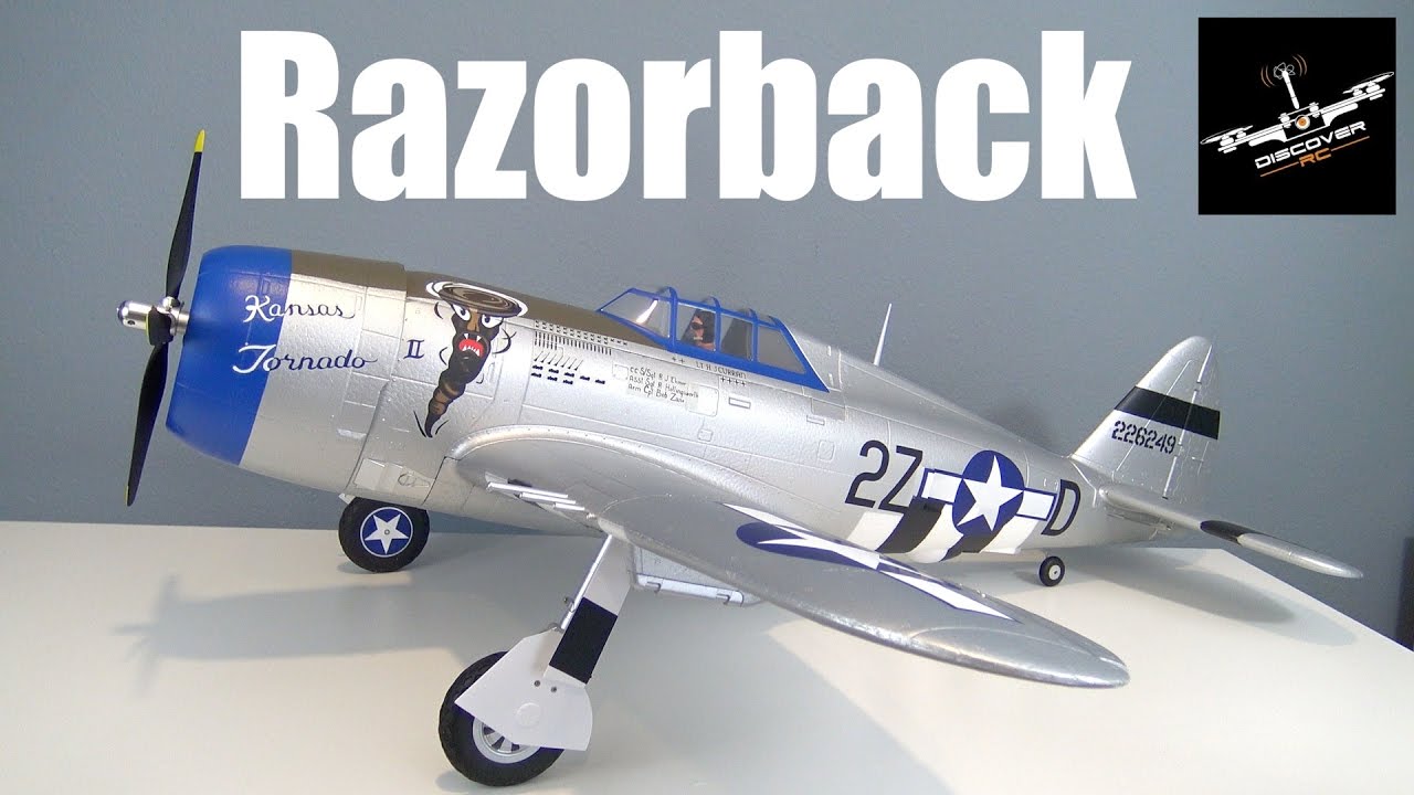 E-flite P-47 Razorback 1.2m | Unbox and Quick Assembly