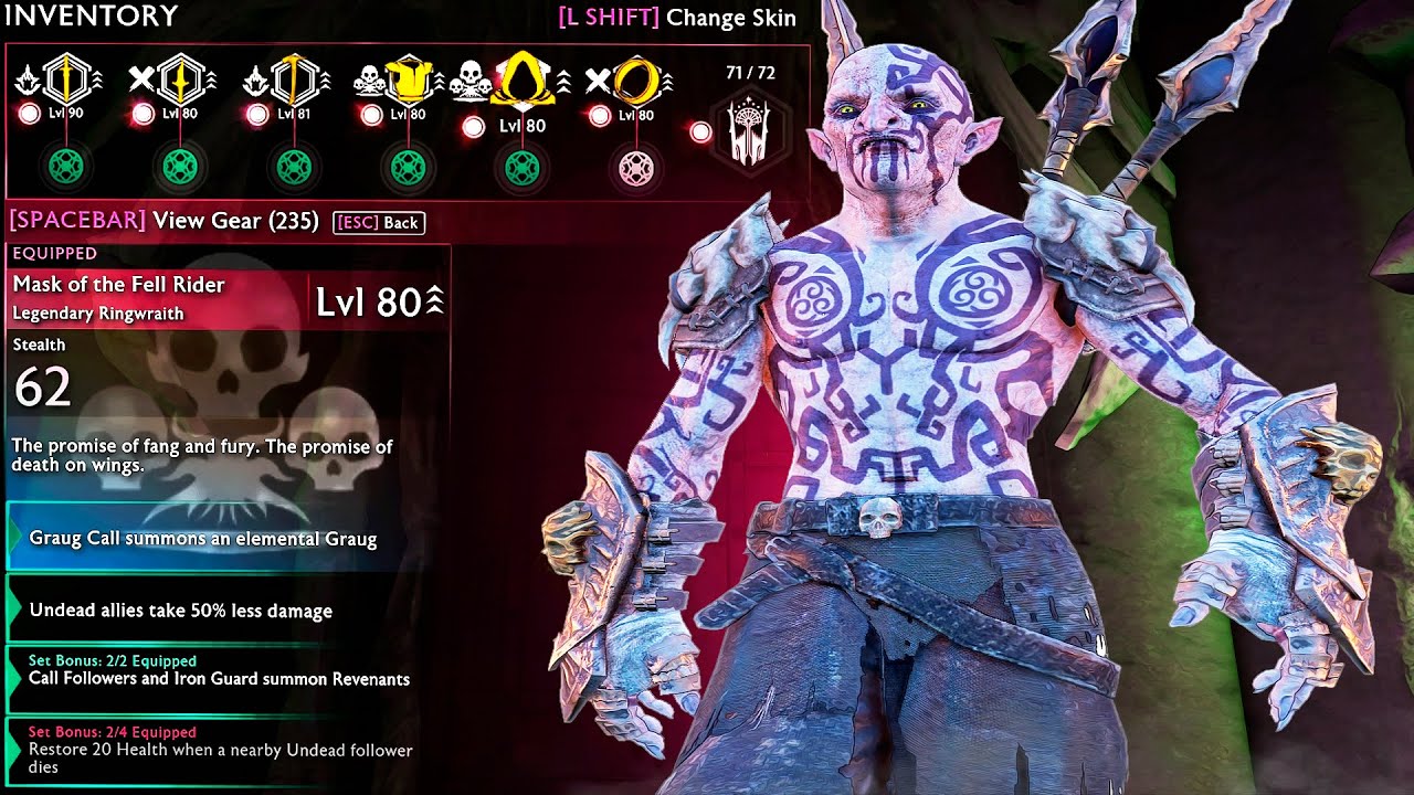 THE PAINTED IS THE COOLEST ORC IN MORDOR!!