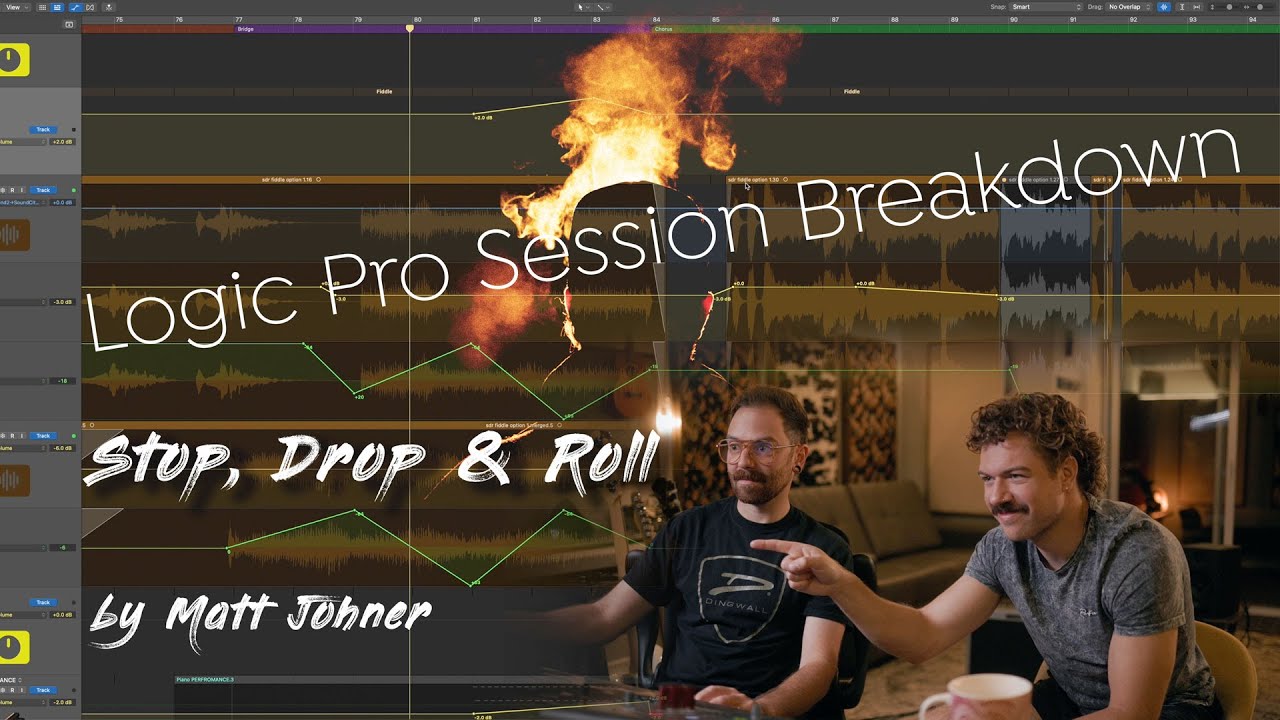 Logic Pro Session Breakdown of 