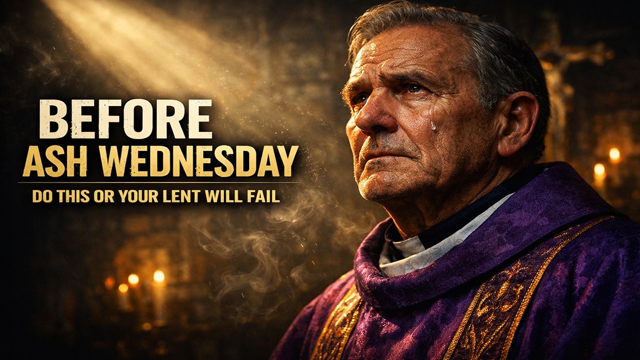 Before Ash Wednesday - Do This or Your Lent Will Fail