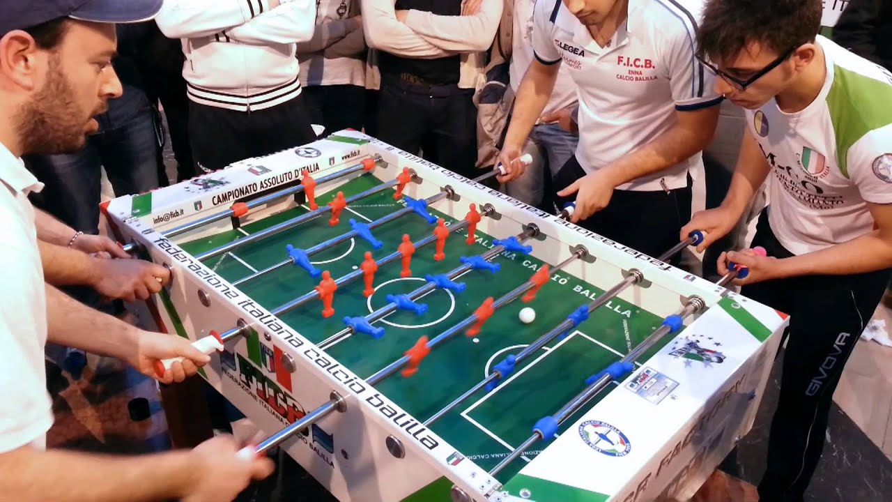 Calcio Balilla Finale: Smario-Monastra VS Braconi-Bertelli