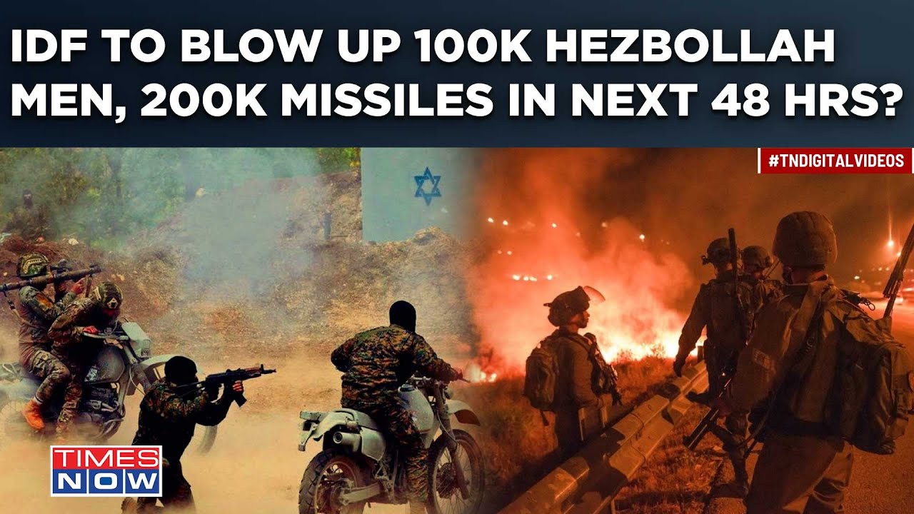 IDF To Wipe Out 100K Hezbollah Militants In Next 48 Hours? Heron, Arrow To Take On 200K Missiles?