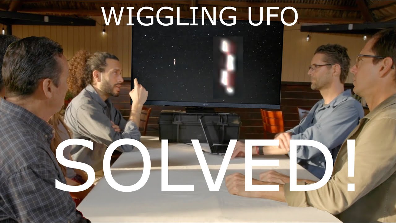 Wiggling UFO Identified