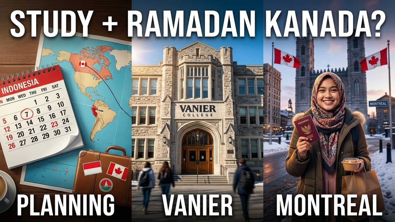 Sertifikasi Internasional + Pengalaman Ramadan di Montreal? Ini Caranya