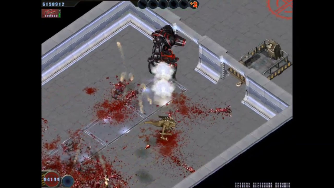 ASMod alien against zombie