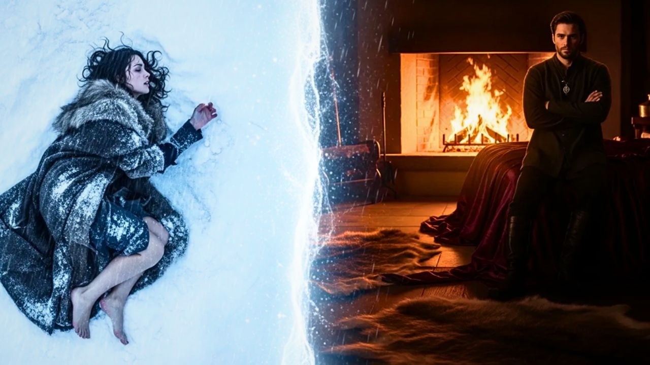 Exiled Luna Left Barefoot in the Ice — The Alpha King Broke Six Years of Silence for Her