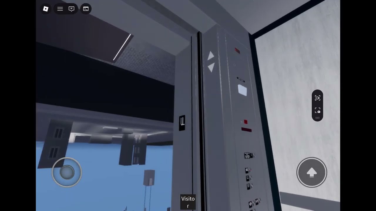 Schindler 330A HT VR & MAD Outdoor Parking Elevators at 745 Central Plaza in Roblox 