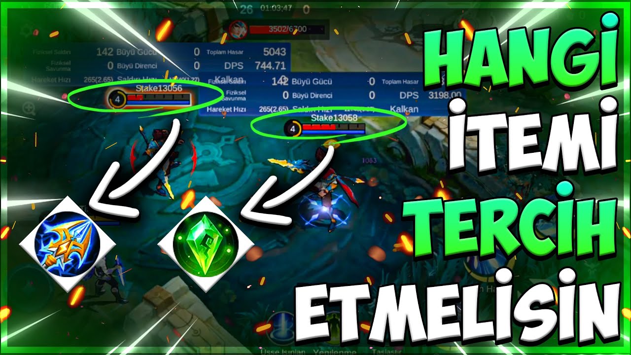 BÜYÜ İTEMLERİ VE COUNTERLARI | HANGİ KAHRAMANA HANGİ İTEMİ ÇIKMALISIN ? | MOBİLE LEGENDS