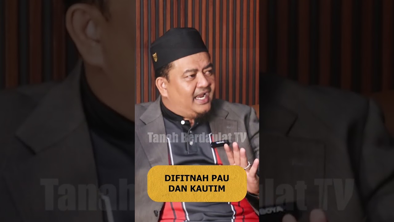 UST SOPHIAN - JAWAB ISU FITNAH PAU