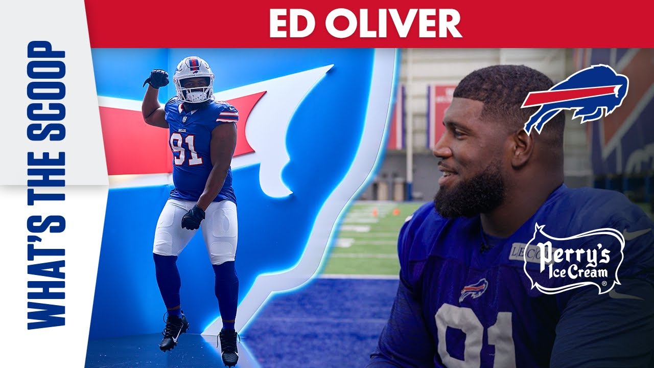 Buffalo Bills DT Ed Oliver Talks Riding Horses, Diamond Chains And His QB Sack Celebration!