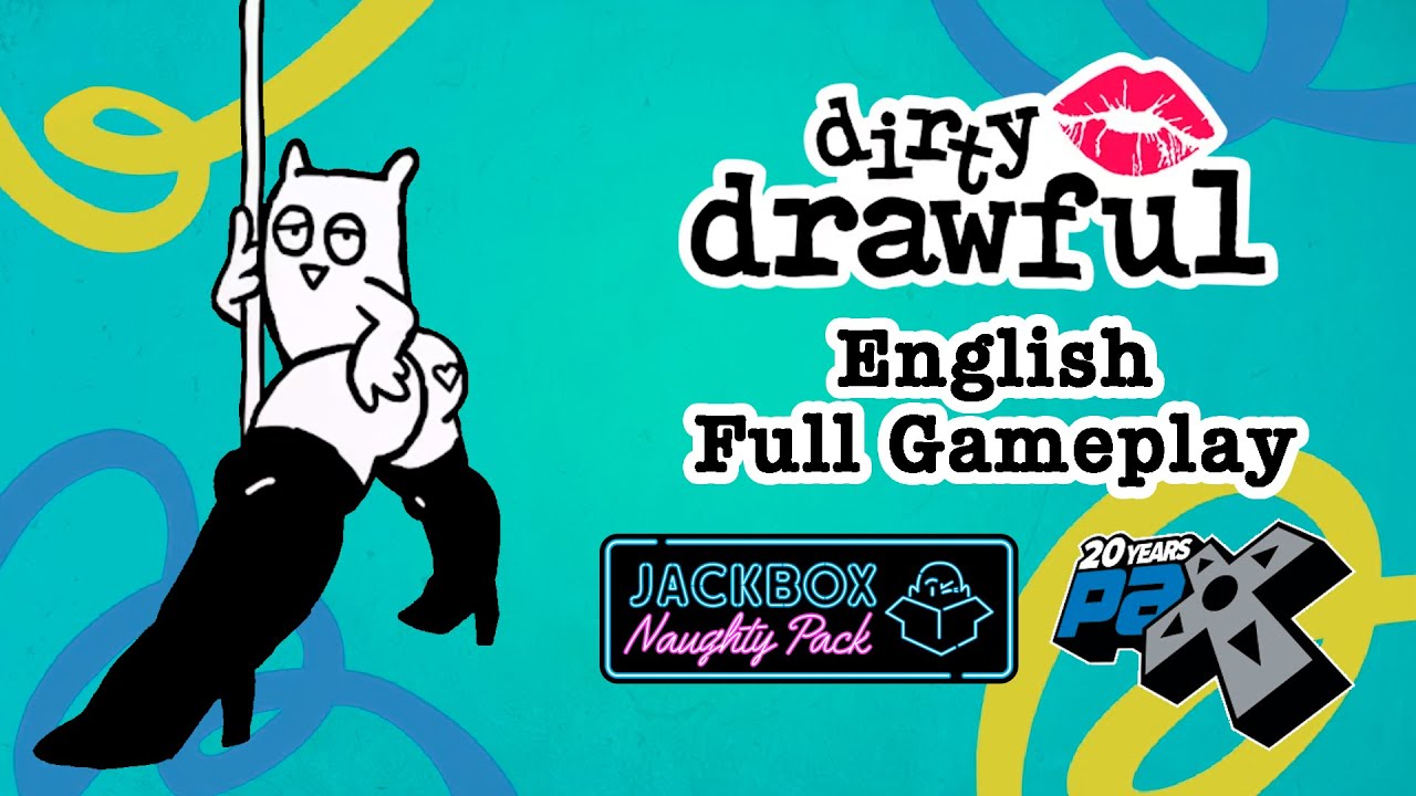 Dirty Drawful - The Jackbox Naughty Pack (Full Gameplay by Pax West 2024)