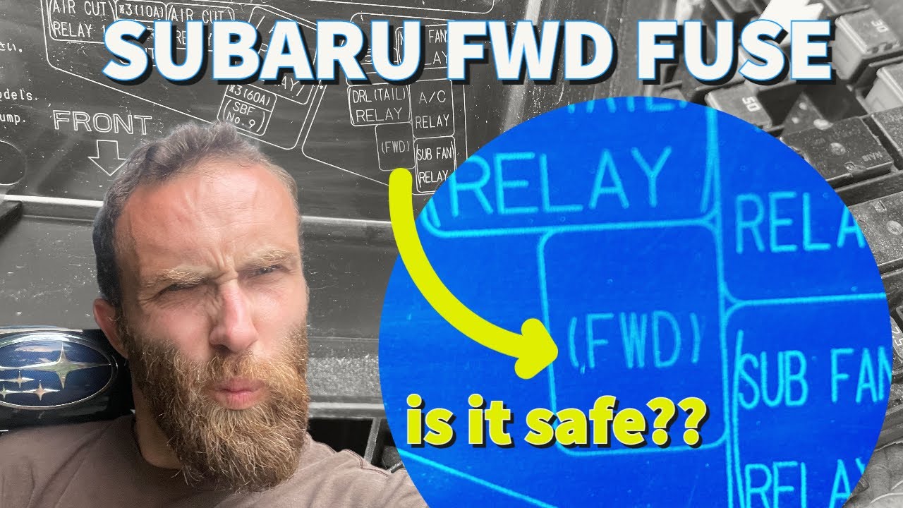 Отключите полный привод Subaru — предохранитель привода на 2 колеса