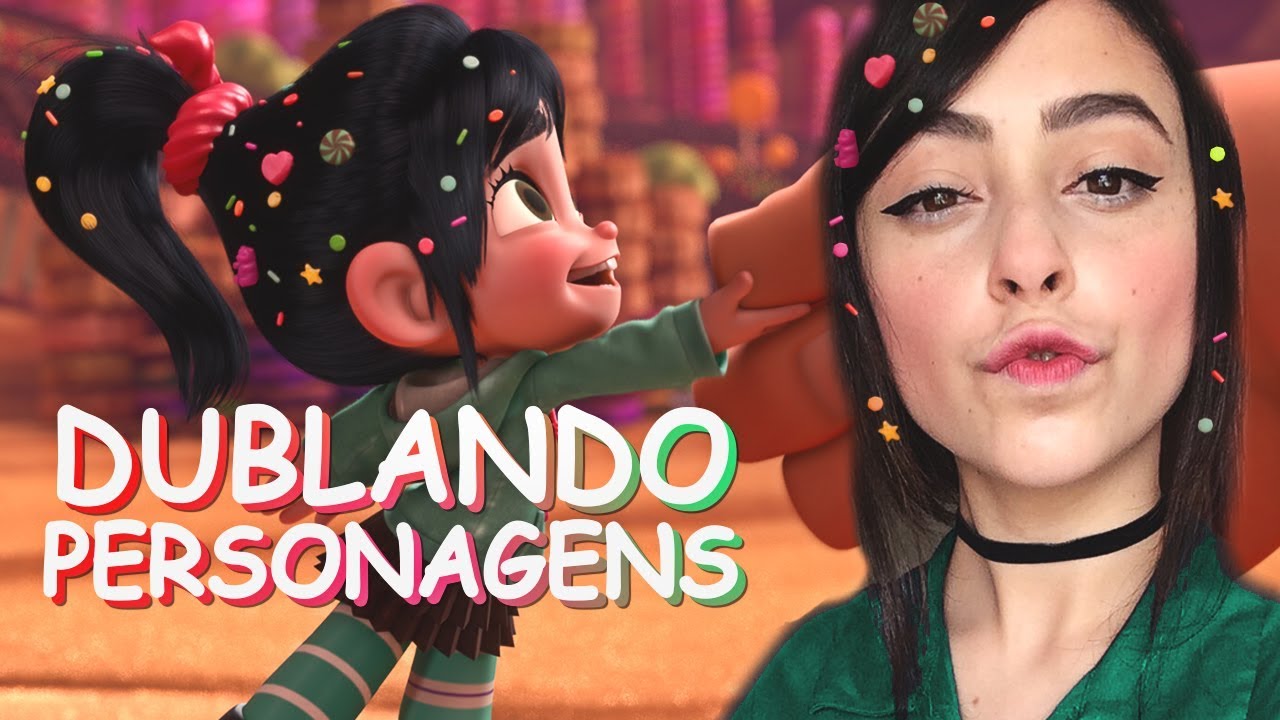 DUBLANDO PERSONAGENS DE DESENHOS ANIMADOS