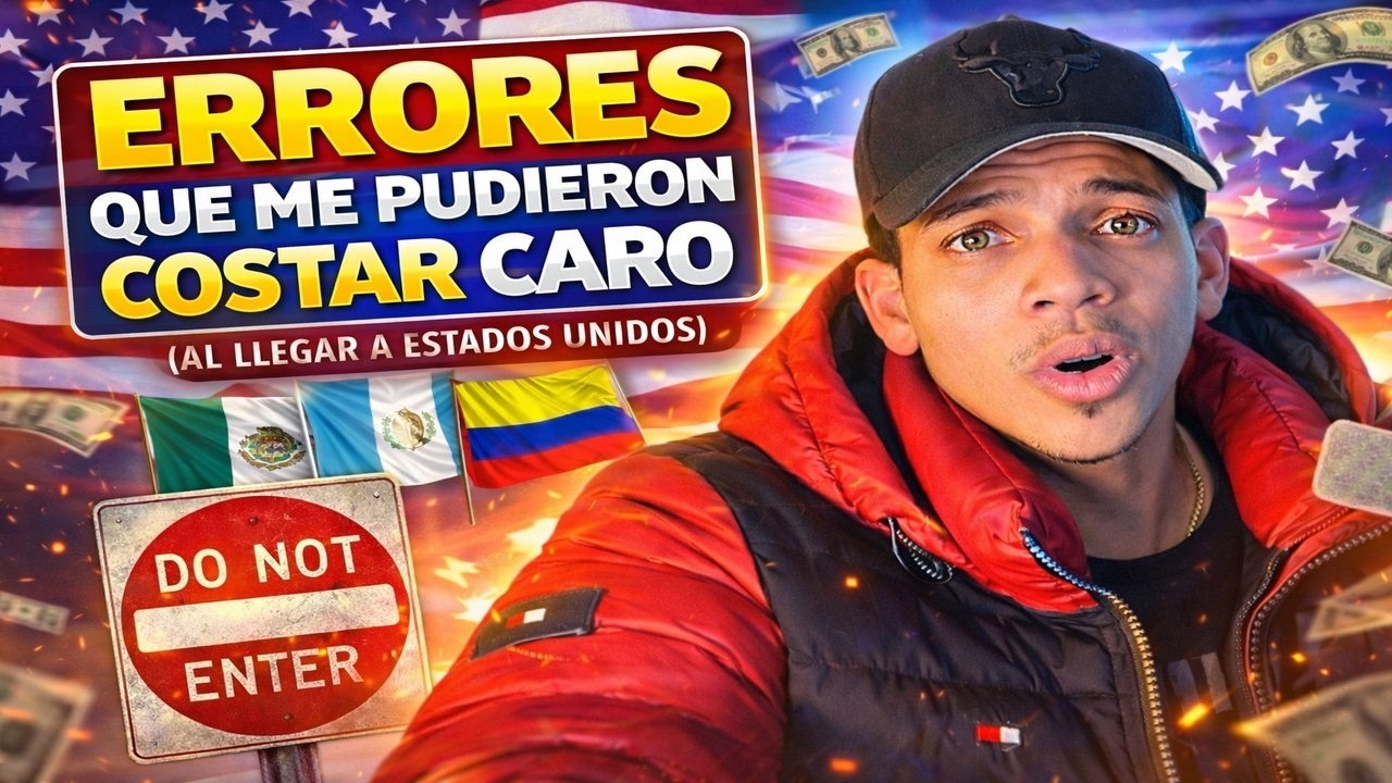 Errores que me pudieron costar caro al llegar a Estados Unidos.