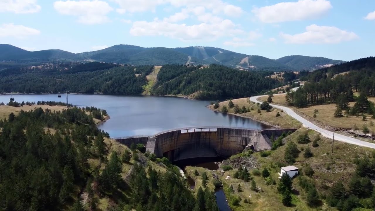 🇷🇸 Zlatibor Dam and Mountain Lake | Stunning 4K Aerial View Serbia