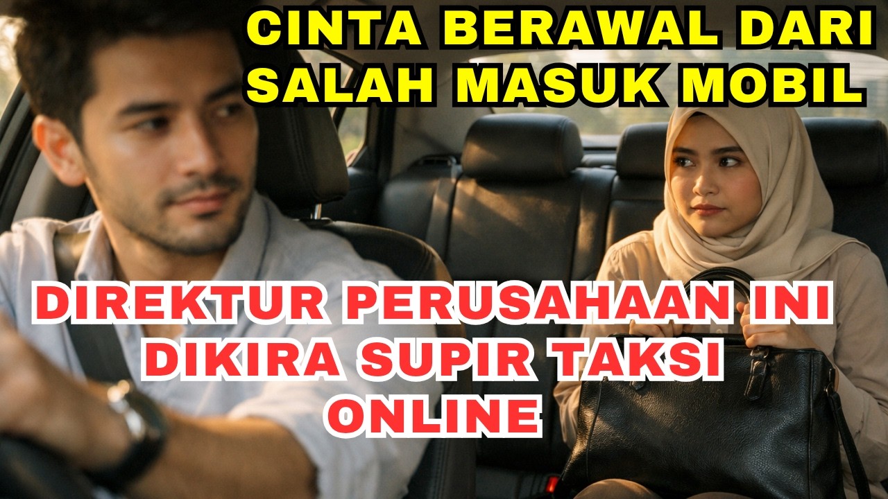 Cinta Berawal Dari Salah Masuk Mobil | DIREKTUR PERUSAHAAN INI DIKIRA SUPIR TAKSI ONLINE