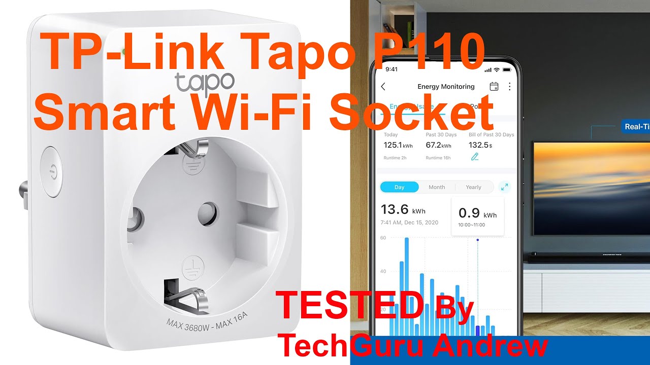 TP-Link Tapo P110 Mini Smart Wi-Fi Socket