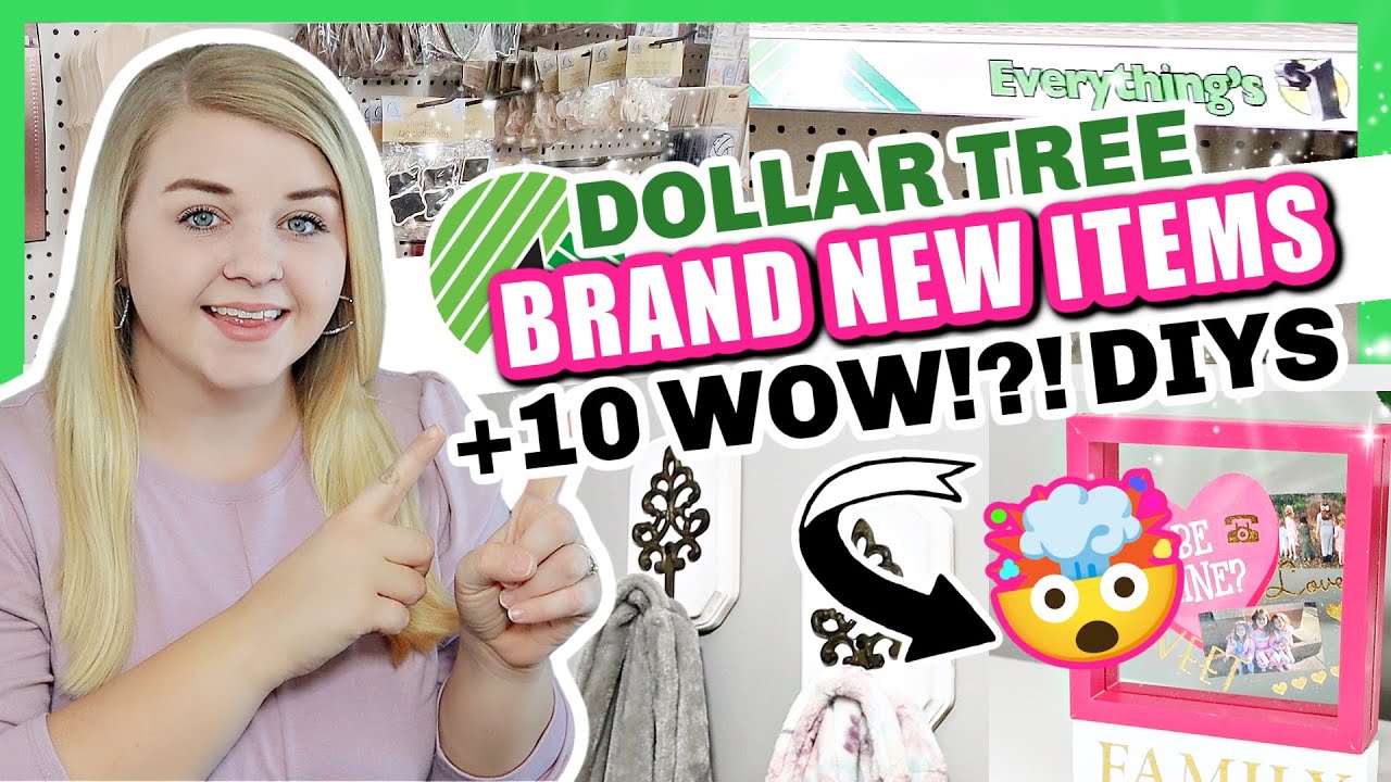 10 SHOCKING *BRAND NEW* DOLLAR TREE ITEMS + NEW DOLLAR TREE DIYS 2022 | Krafts by Katelyn