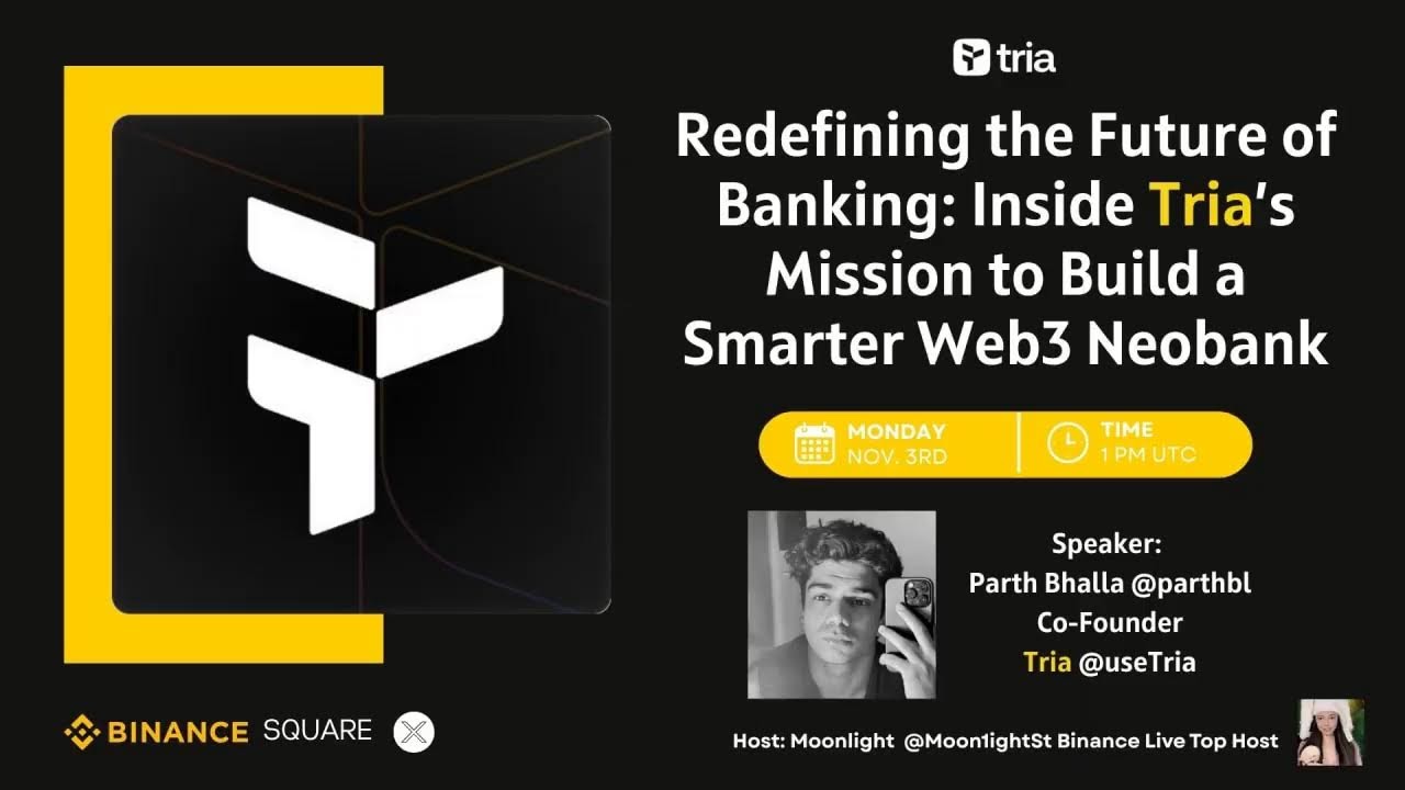 Redefining the Future of Banking: Inside Tria&rsquo;s Mission to Build a Smarter Web3 Neobank