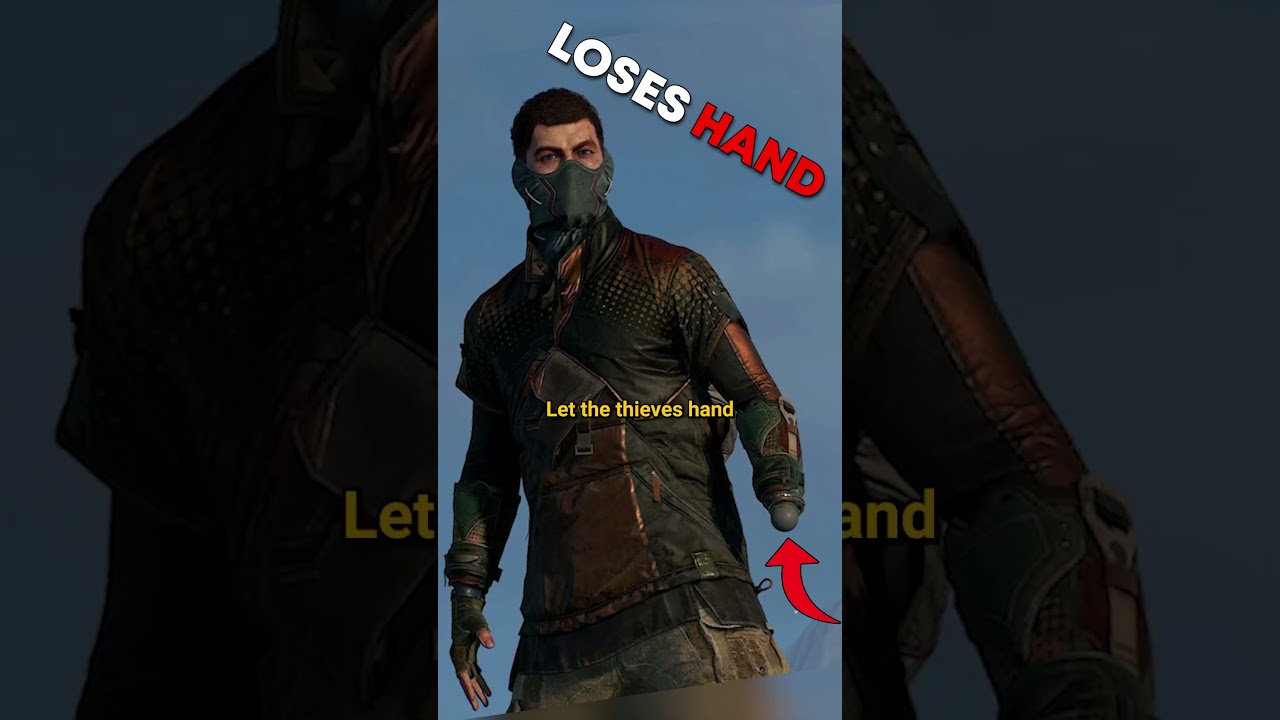 Aiden cuts off his hand in Dying Light 2...