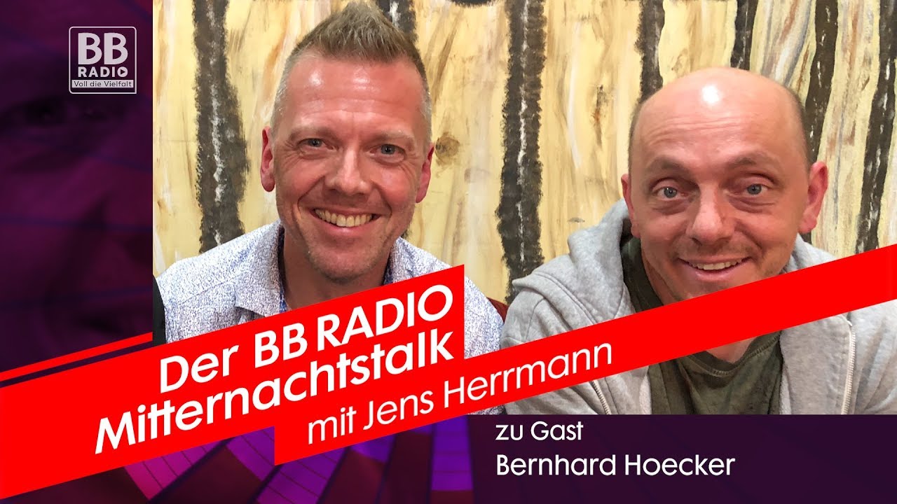 Bernhard Hoecker im BB RADIO Mitternachtstalk mit Jens Herrmann 2018