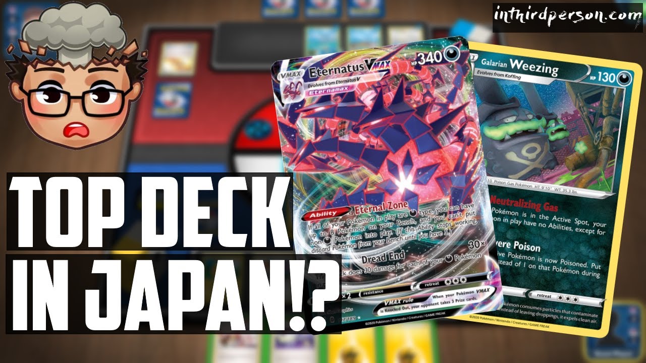 Eternatus VMAX is a Top Deck in Japan?! (Pokemon TCG Deck List + Matches)