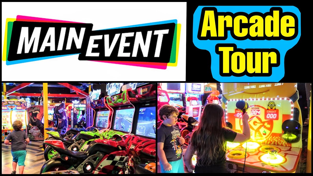 Main Event Arcade Tour in Orlando Florida | Things to Do in Orlando Besides Theme Parks