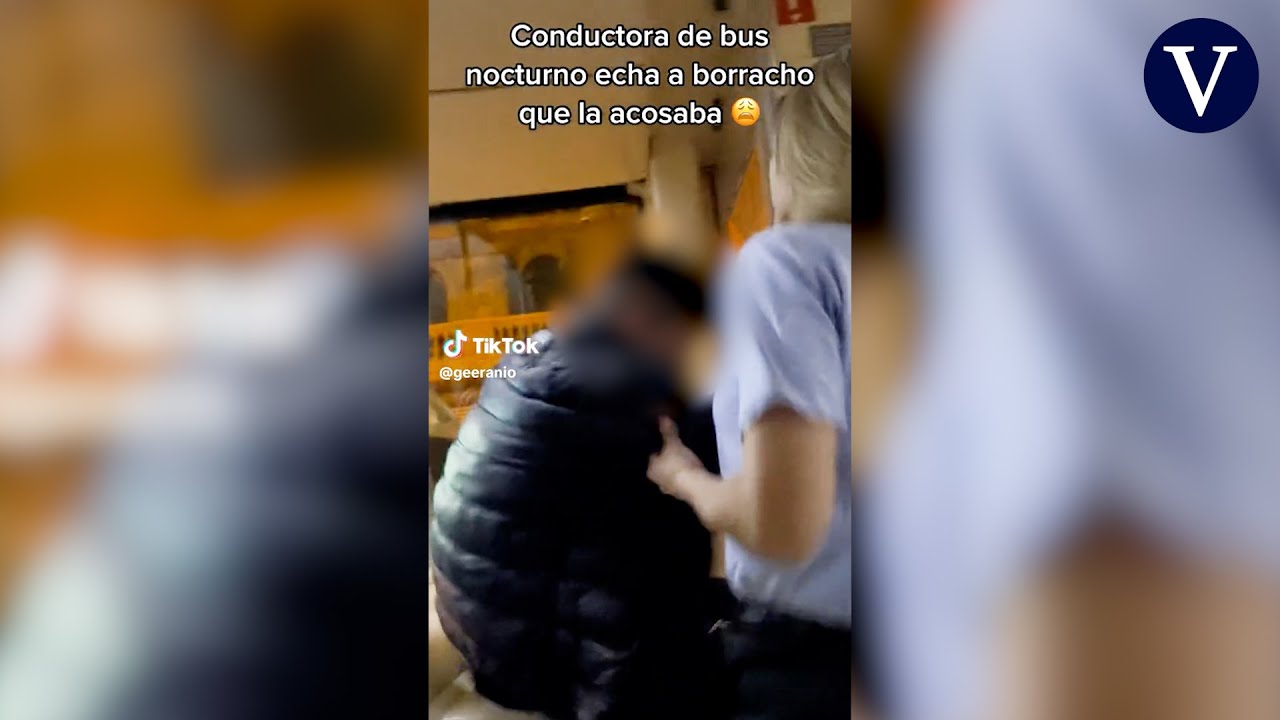 Una conductora expulsa del bus a un hombre que la acosaba: 