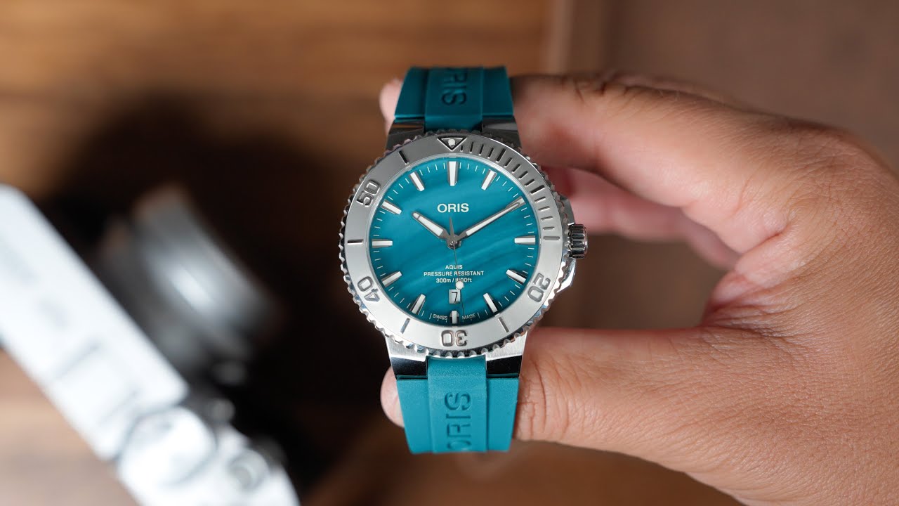 ORIS CEO Unveils New Stone Dial Watch | Oris Aquis New York Harbor II Hands-On
