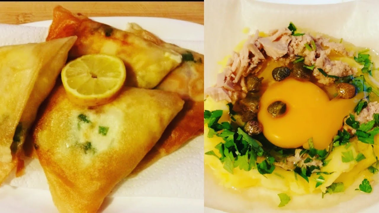 brik tunisienne, brik tounsi  البريكة التونسية وبالعضمة