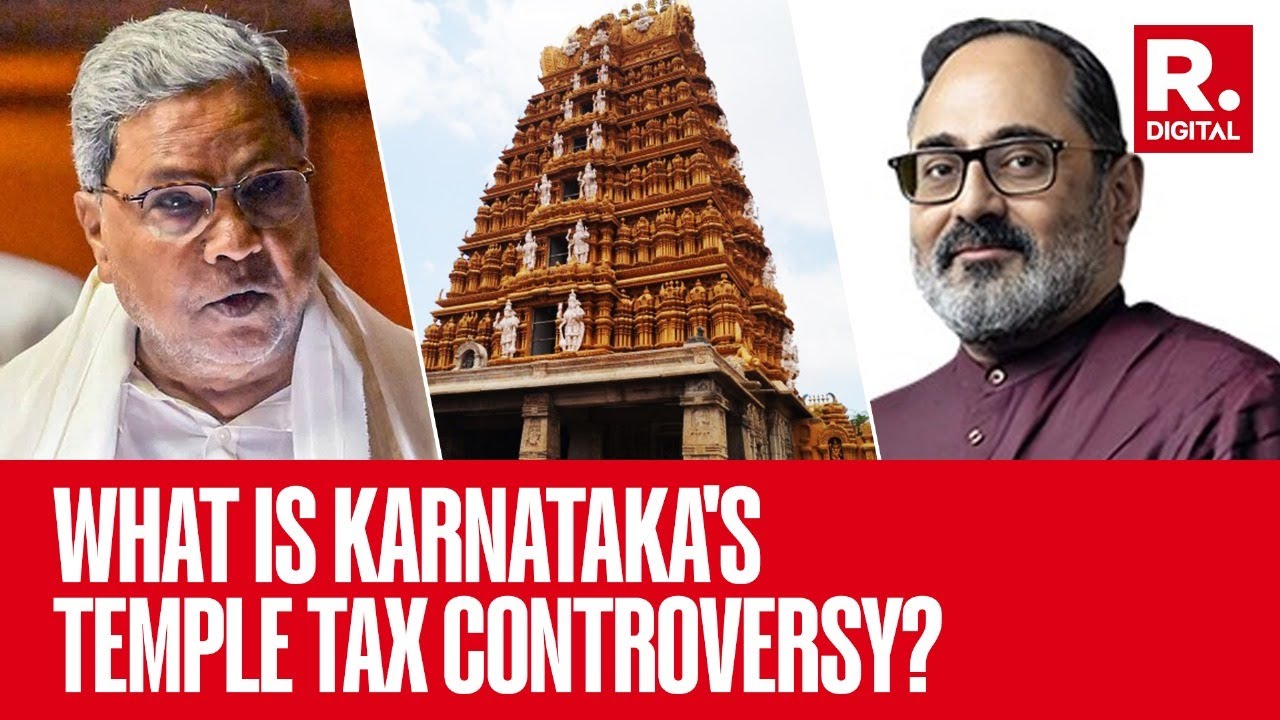 Political Firestorm In Karnataka Over Temple Tax, BJP Accuses Congress Of Anti-Hindu Agenda