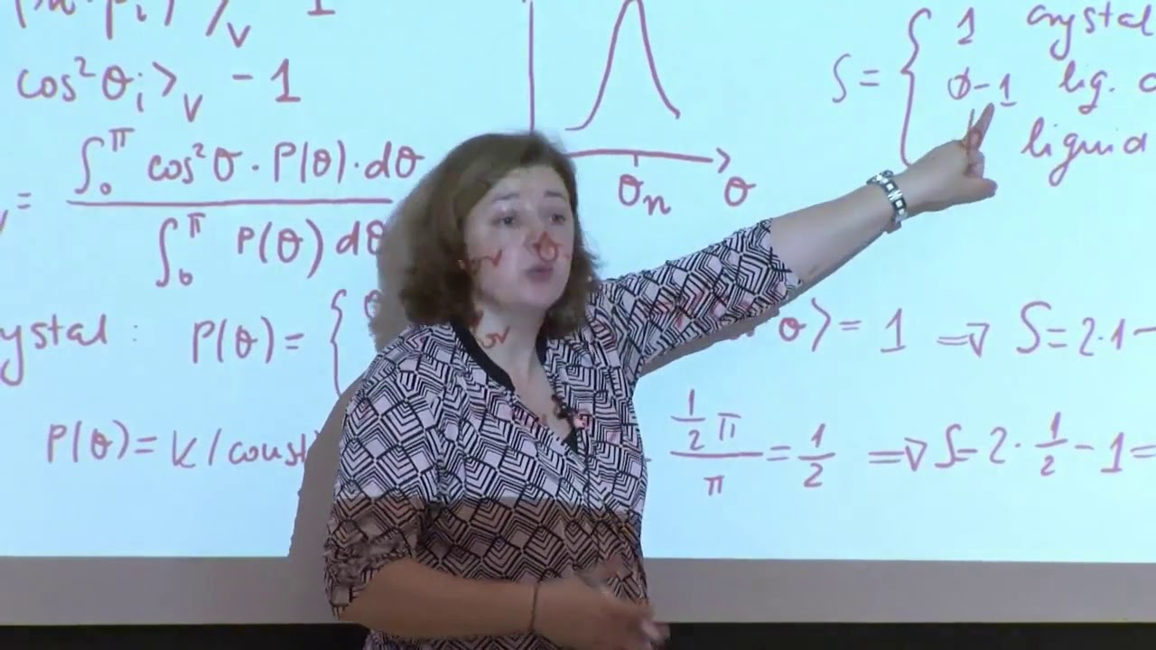 LECT VI : Liquid Crystal Descriptors Order Parameters
