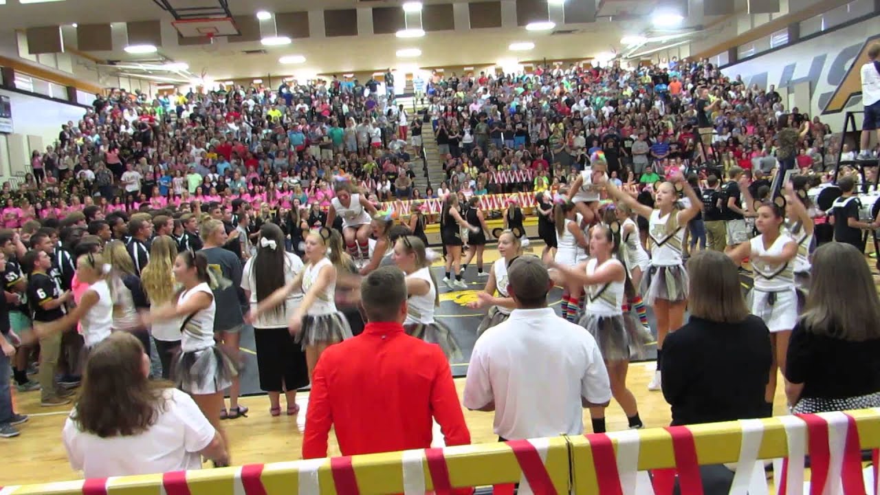 Amarillo High School Pep Rally ~ 8/28/14 ~ Cheers 3 (Dr. Who)