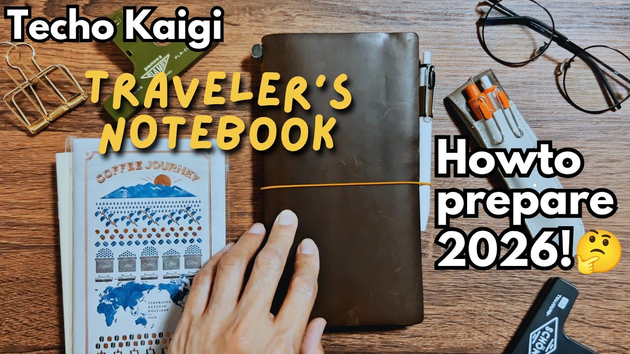It’s Techo Season in Japan! My Traveler’s Notebook Setup for 2026 ✨