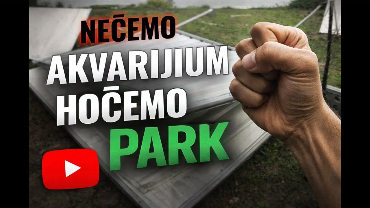 NEĆEMO AKVARIJUM, HOĆEMO PARK! | UŽIVO PROTEST BEOGRAD