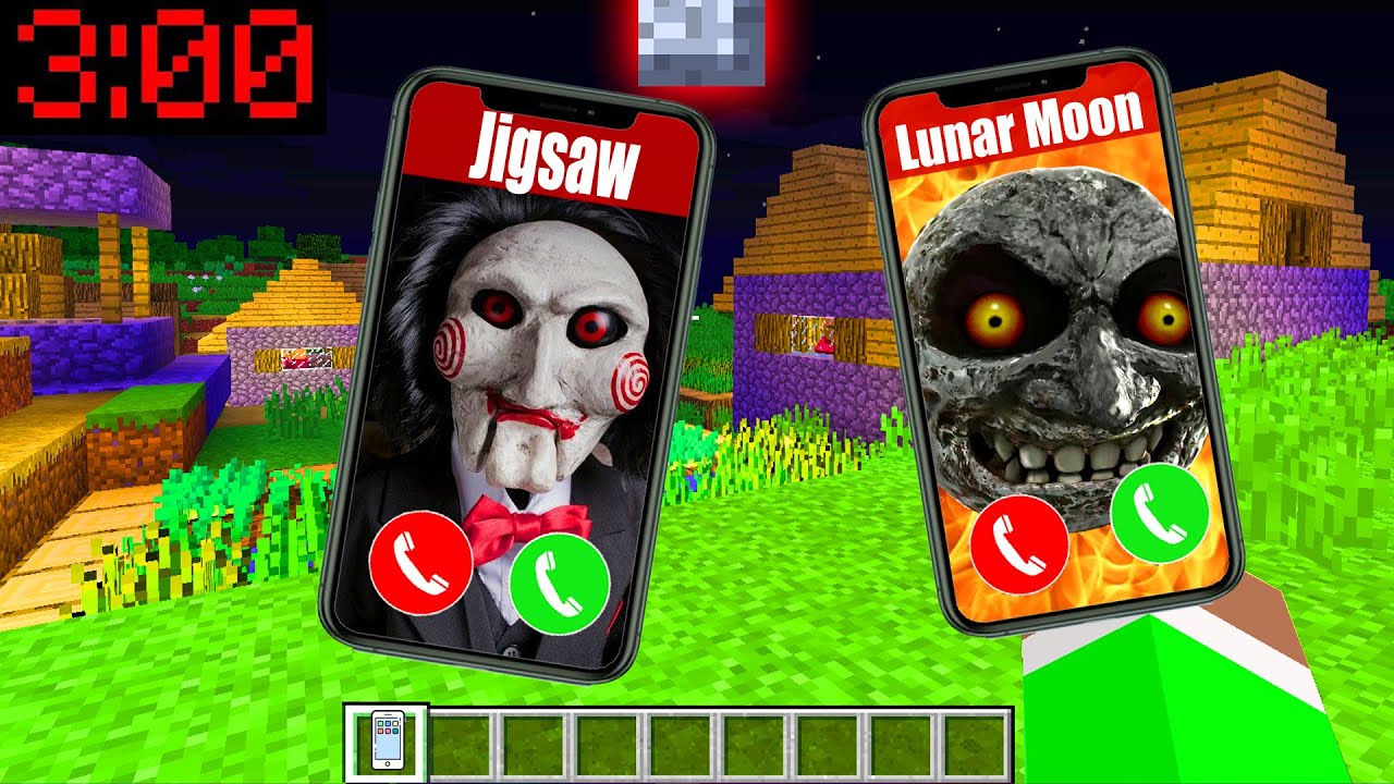Minecraft PE : WHO CALLED ME AT 3:00AM IN MINECRAFT??!