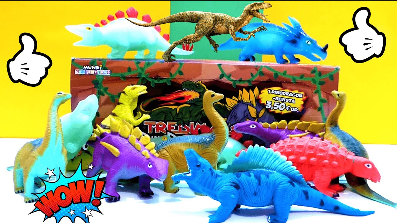 DINO DRAGONS SQUAD TREDIMALS UNBOXING