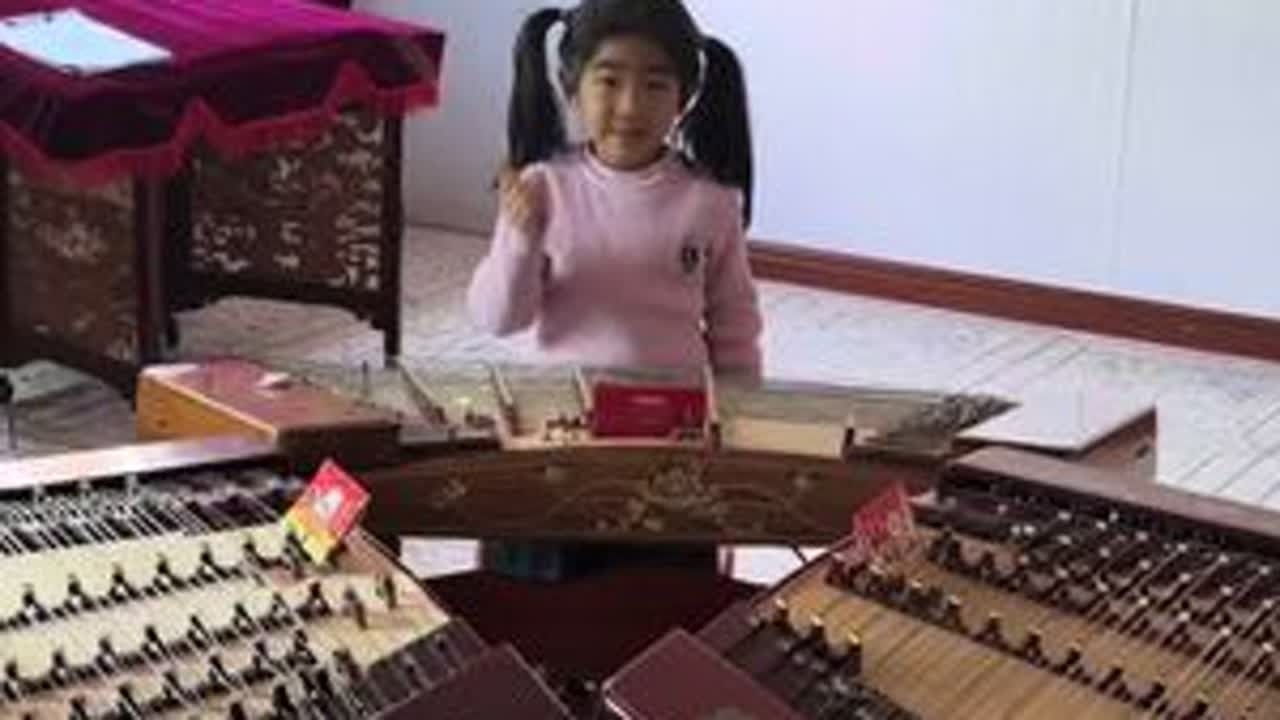 #马年大吉 #赛马 #扬琴演奏 #扬琴教学 #婷馨艺术培训中心