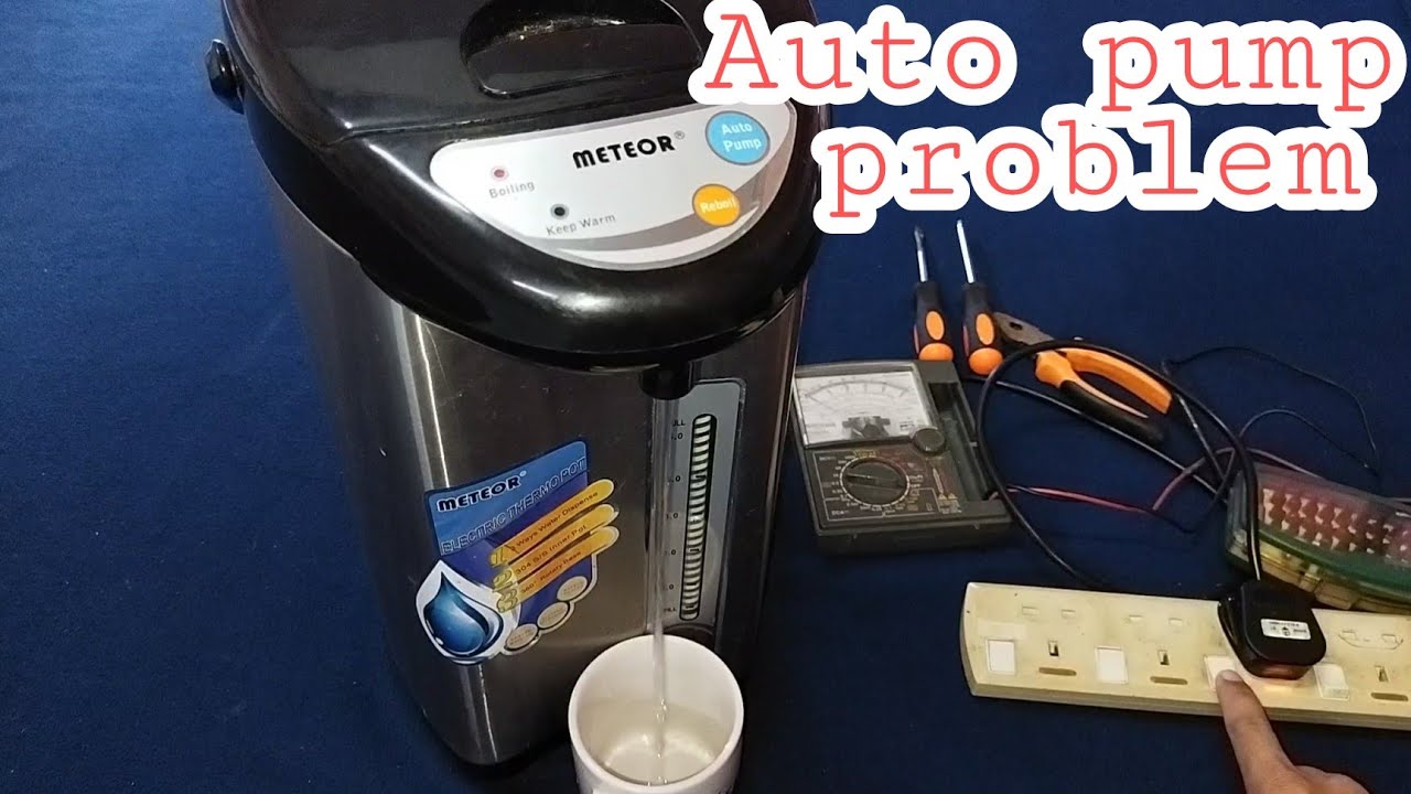 Electric Thermo pot_Paano Ayusin.