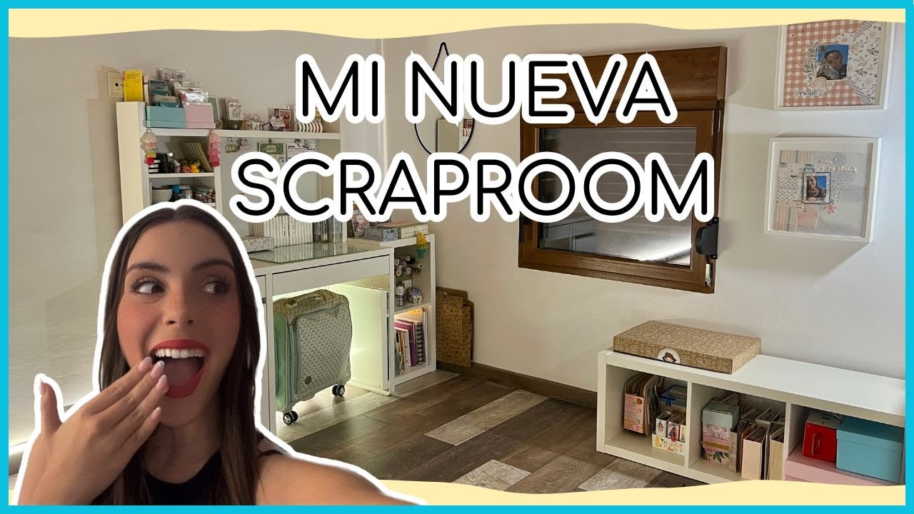 Mi nueva SCRAPROOM  2026- Scraproom tour completo y organización de materiales.