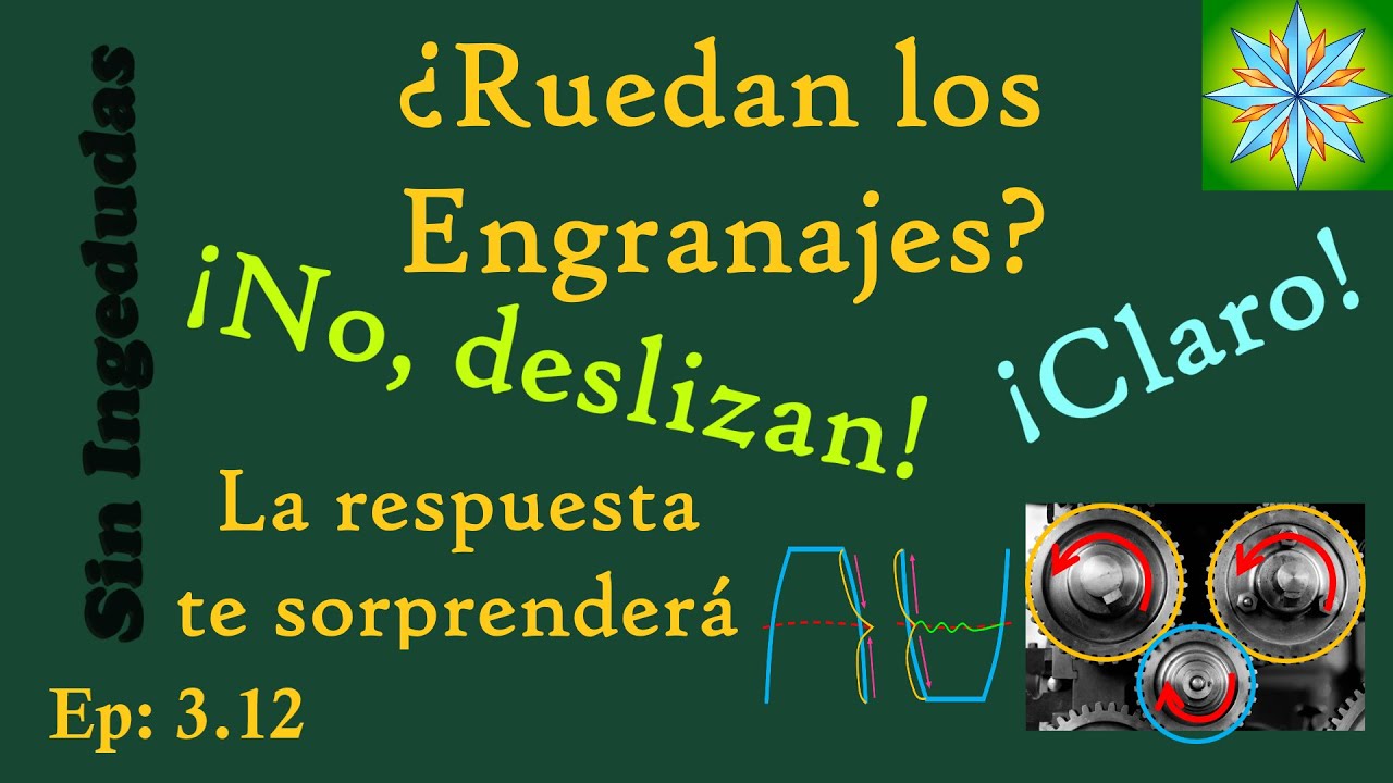 Ep: 3.12 | ¿Ruedan los engranajes? | Elementos de máquinas | Sin Ingedudas