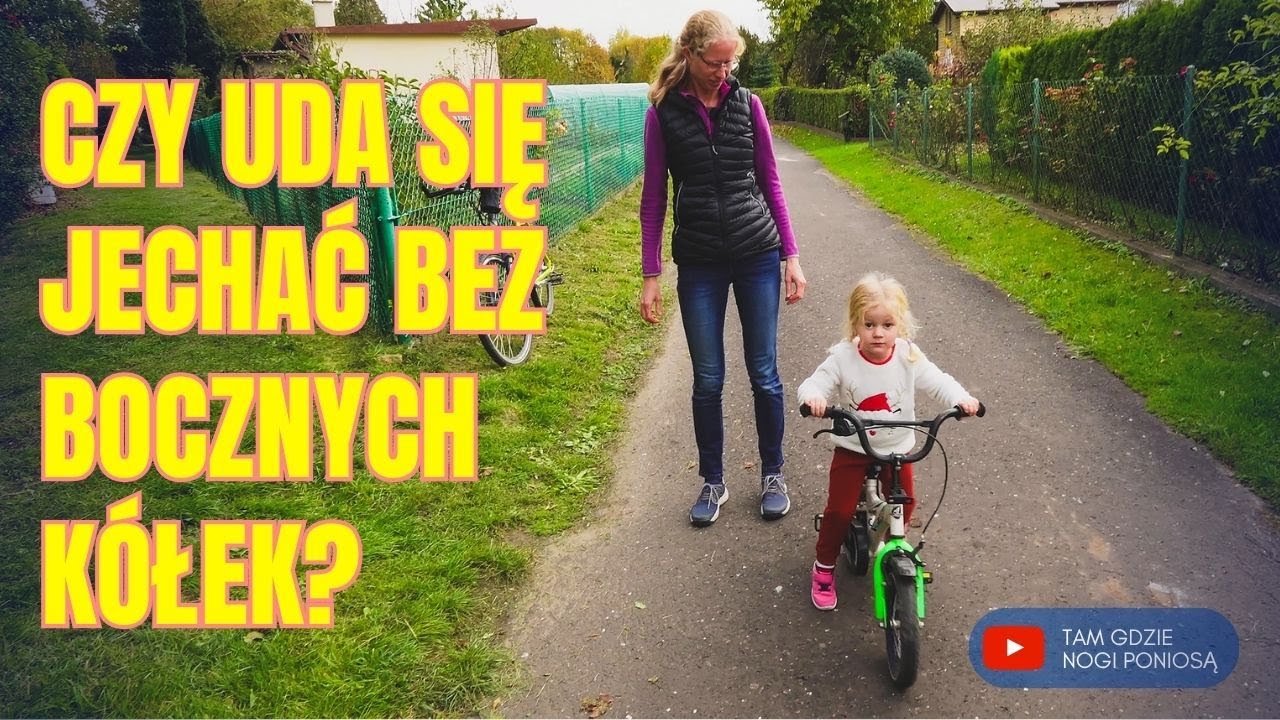 Czy Lisa da radę bez bocznych kółek?! Pierwsze samodzielne próby jazdy na rowerze. Test ASMAX T30.