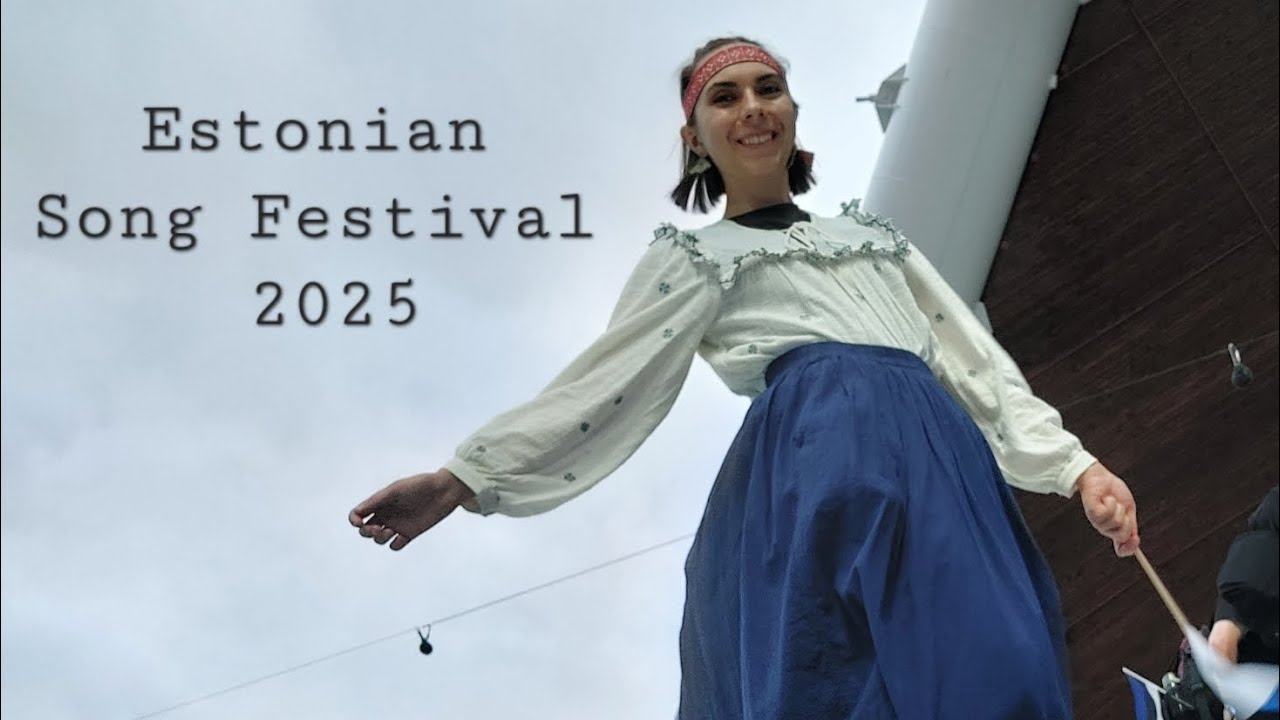 Sing at the Song Festival with me | Estonia Travel Vlog