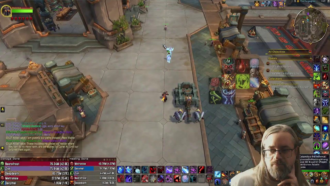 Midnight Prepatch Mythic+ Pugging Keys - Blood Death Knight POV