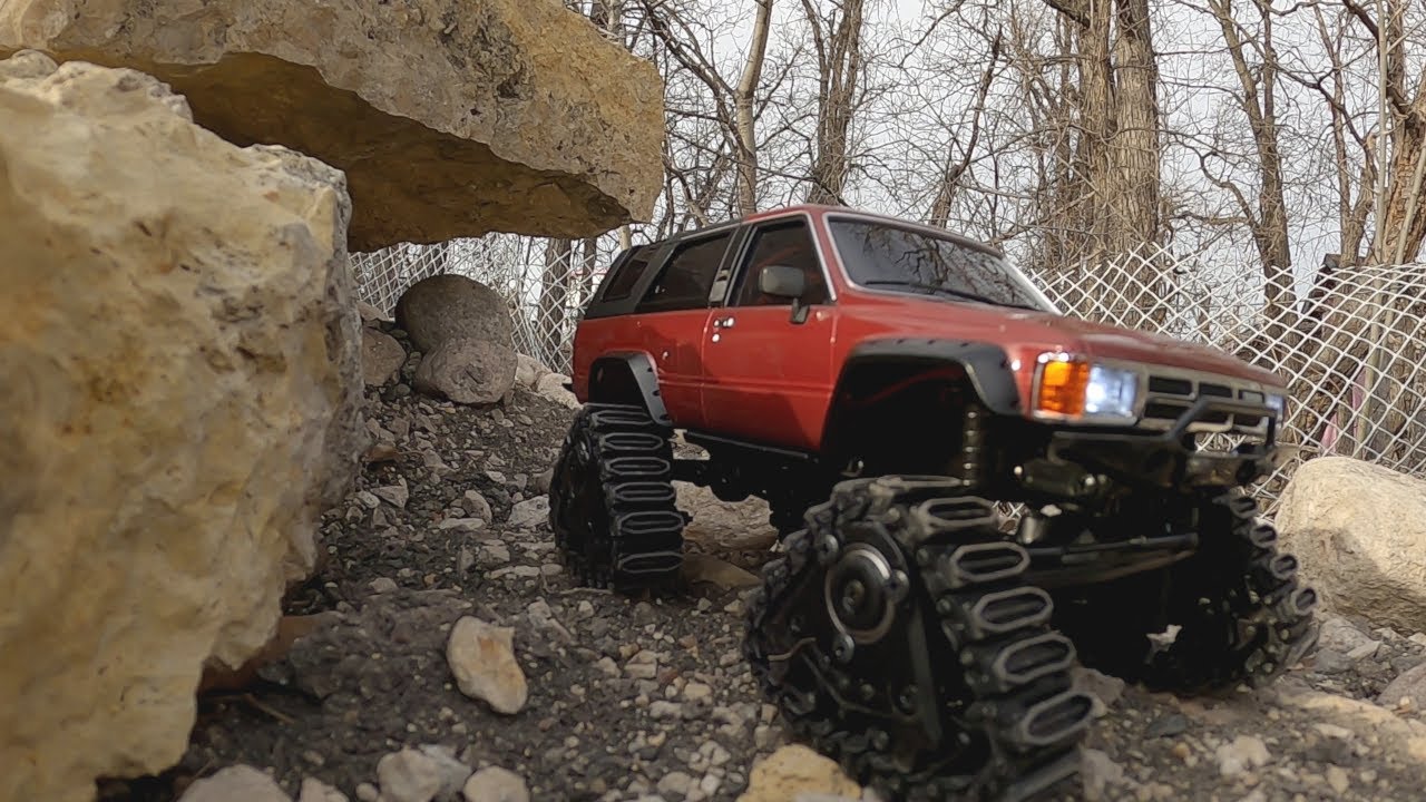 KYOSHO MINI-Z 4X4 RTR: Belt Crawler Unit Catappi for MINI-Z: UNBOXING - BUILD - RUN and REVIEW
